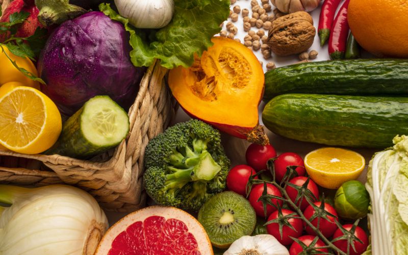 Guia prático: vegetais, frutas, legumes da estação mês a mês